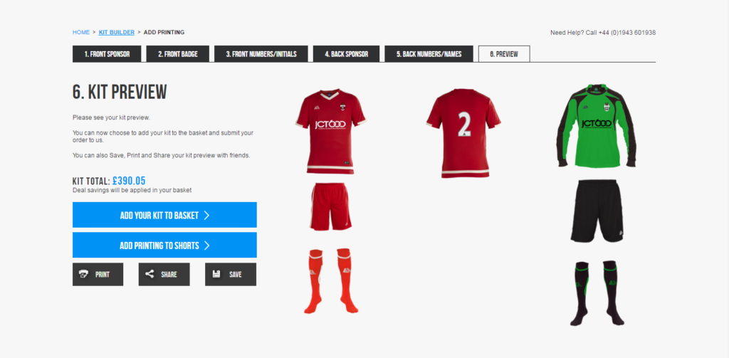 Customised Football Kits Preview 